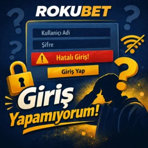 Rokubet Giriş Yapamıyorum